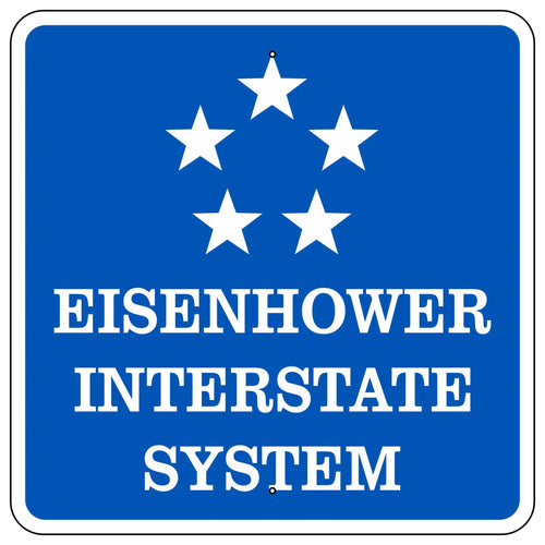 M1-10A Eisenhower Interstate System Sign