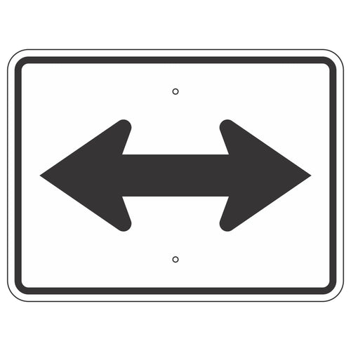 M6-4 Directional Double Arrow Sign