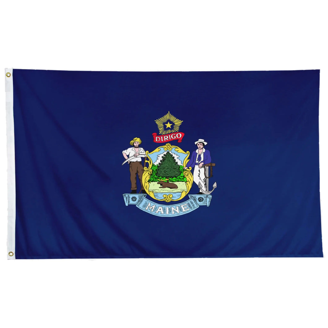 Maine State Flag