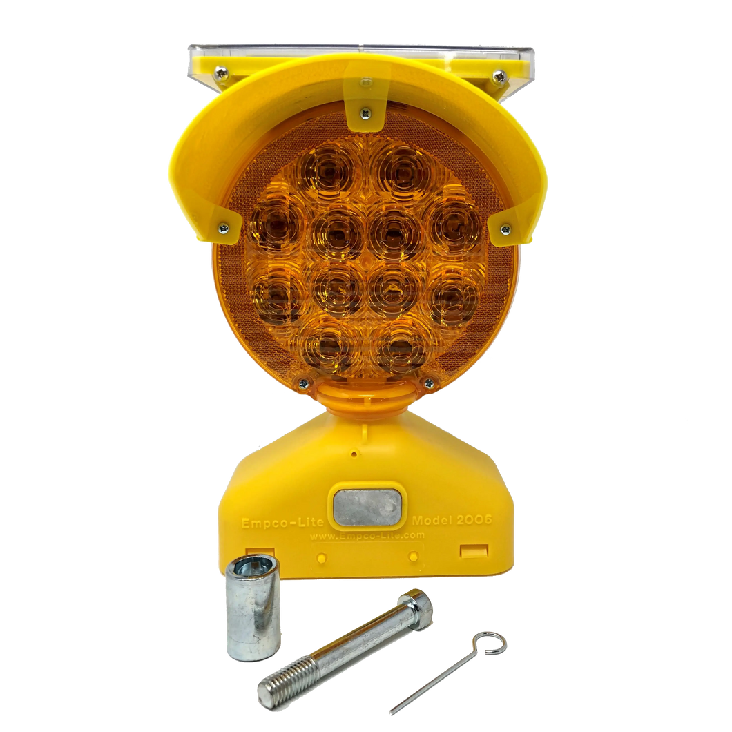 212-3S - Type B Solar Assist LED Barricade Light