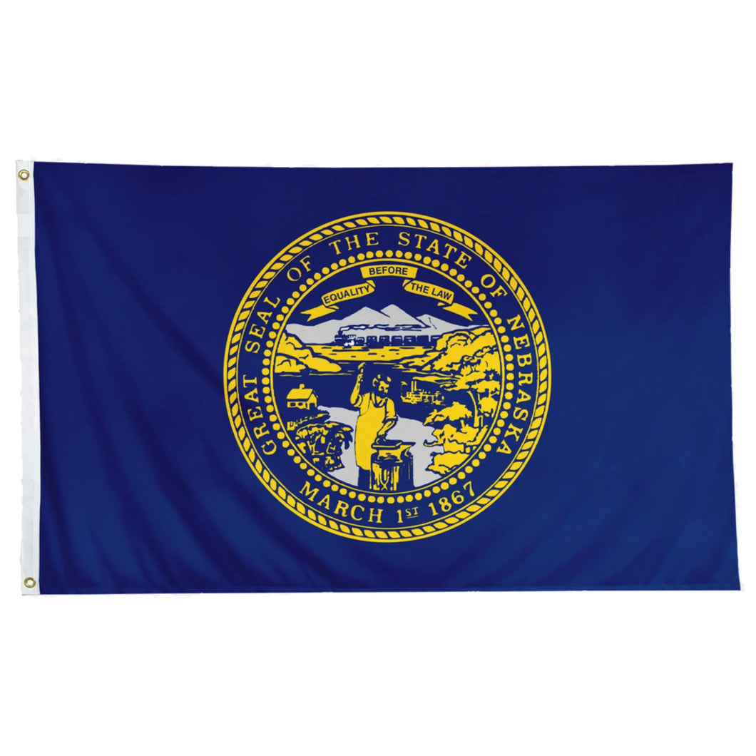 Nebraska State Flag