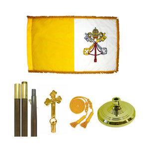 Papal Flag Presentation Set