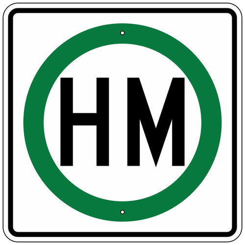 R14-2 Hazardous Material Sign 24