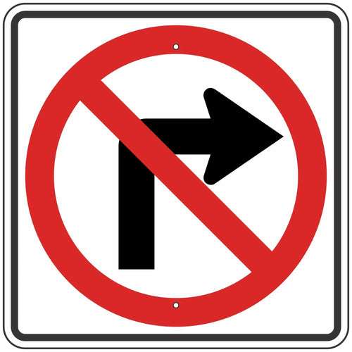 R3-1 Movement Prohibition Sign