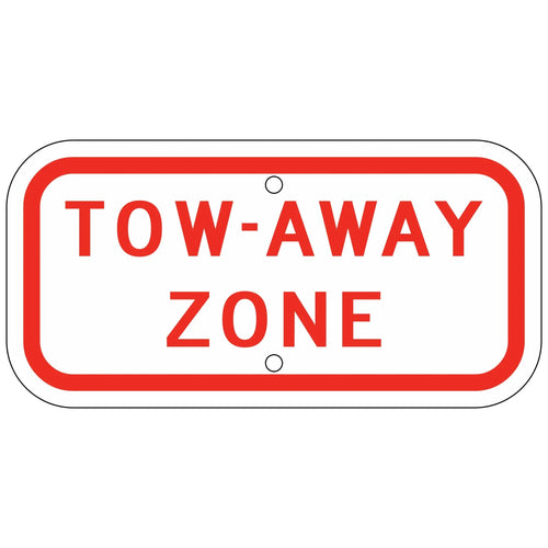 R7-201AP Tow Away Zone Sign 12