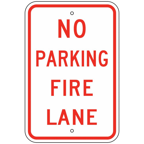 R7-200 No Parking Fire Lane Sign 12