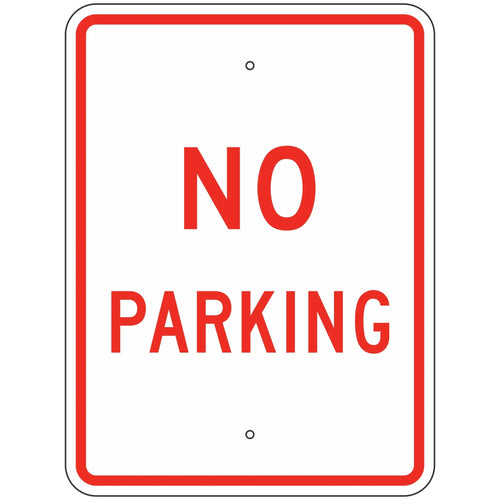 R8-3A No Parking Sign