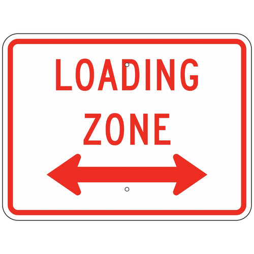 R8-3GP Loading Zone Sign