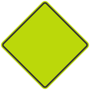 Blank Sign with Border - Roll-Up Sign