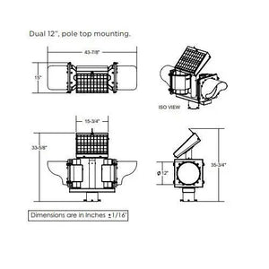 Dual, School Zone Programmable Beacon | SZ-2412