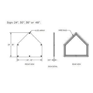 LED-Embedded, School Zone Warning Sign | SZ-5800