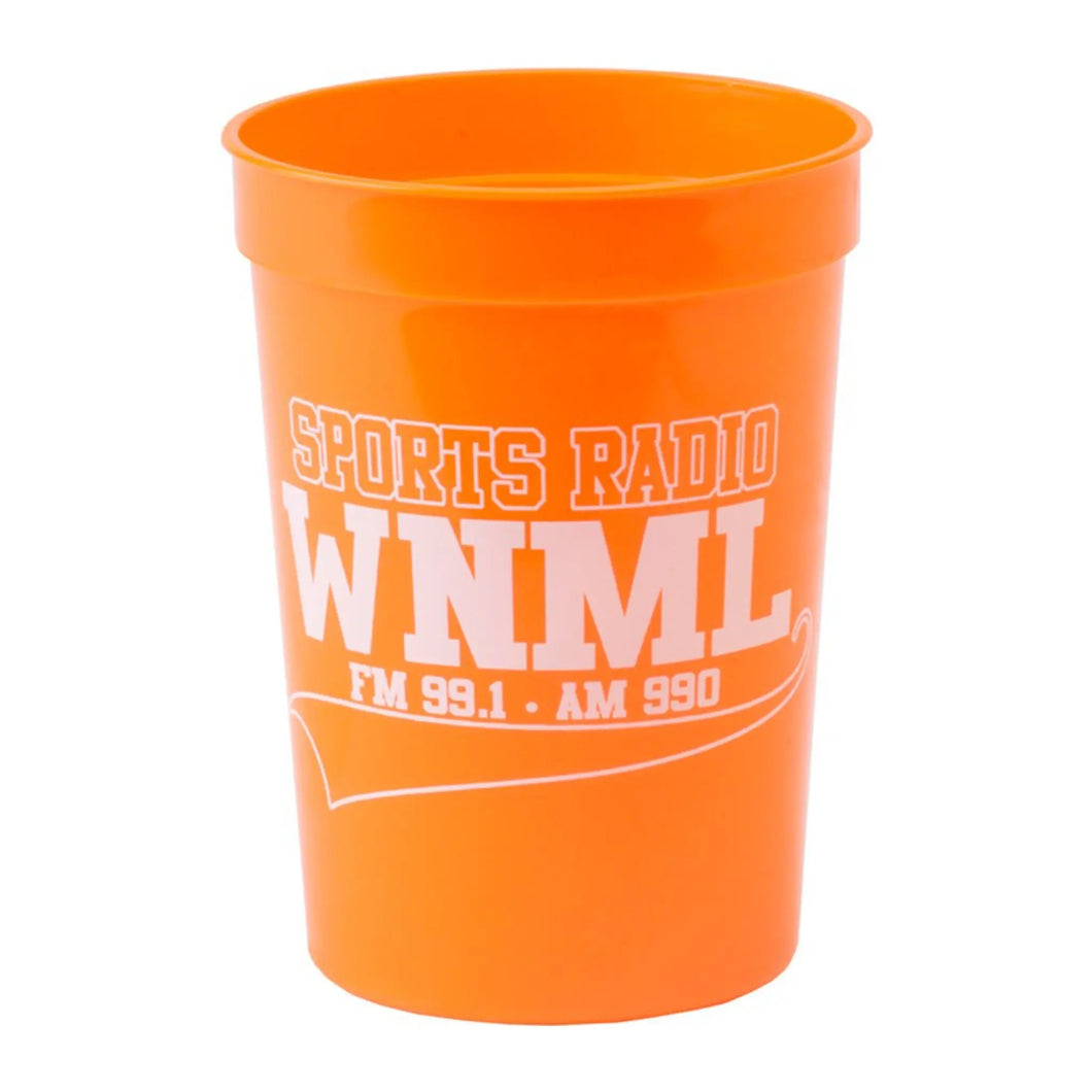 12 oz. Smooth Plastic Stadium Cup