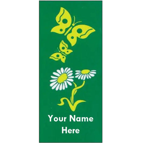 OF-855 Butterfly & Flower Pole Banner