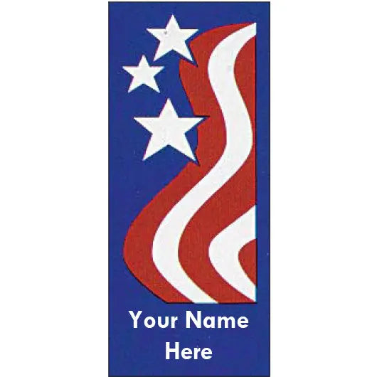 OF-859 America Blue Pole Banner