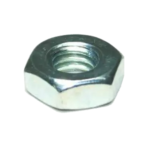 5/16-18 Heavy Hex Jam Nut Steel Zinc