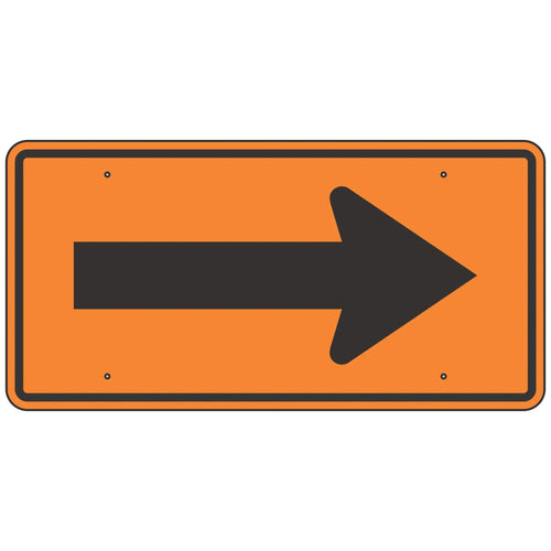 W1-6 Arrow Single Sign