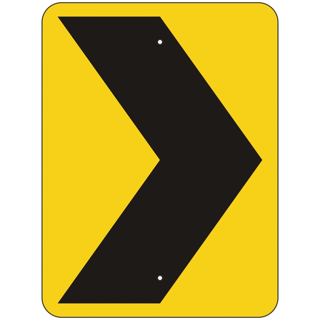 W1-8 Chevron Sign