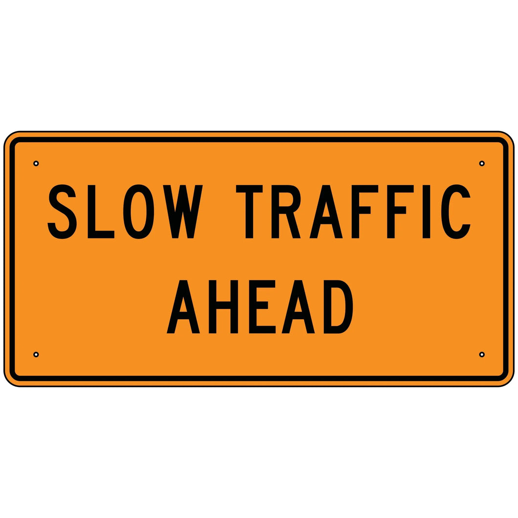 W23-1 Slow Traffic Ahead Sign