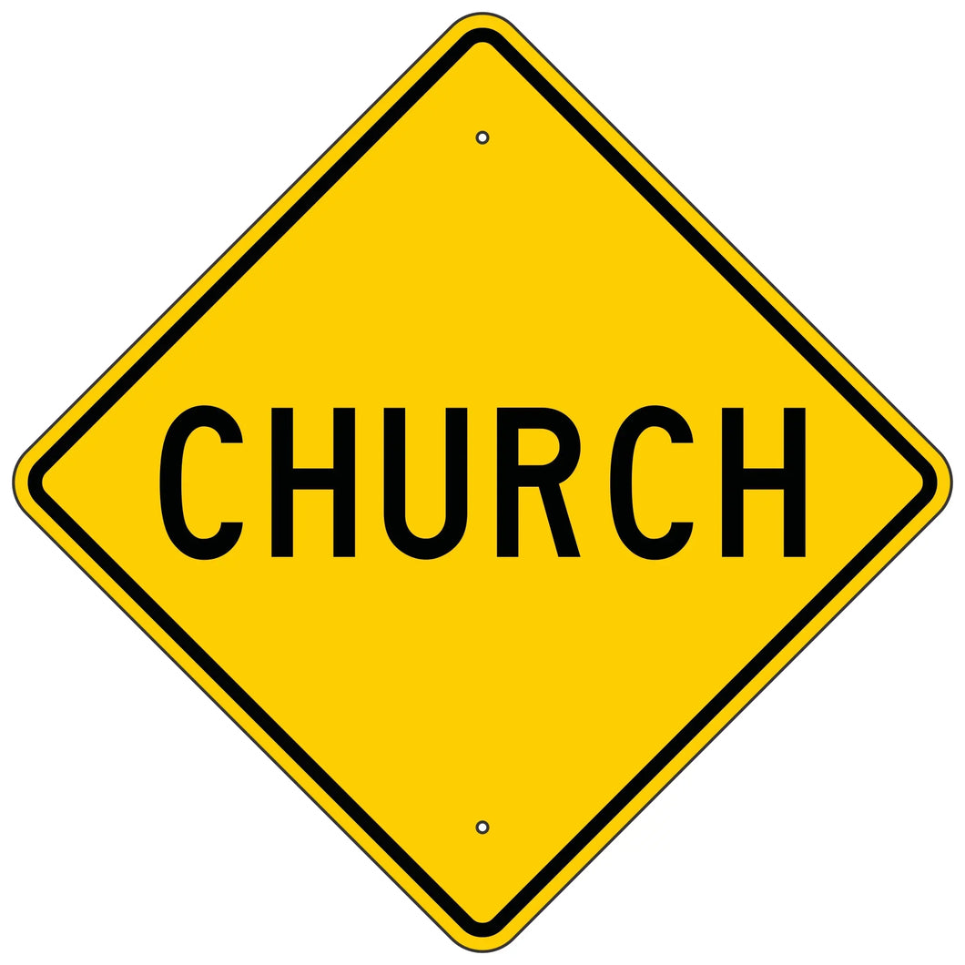 W39-3 Church Sign