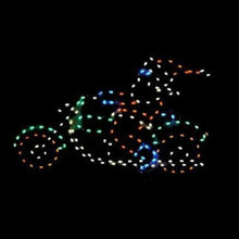 Load image into Gallery viewer, 4.5&#39; Santa Riding Motorcycle Yard Decoration