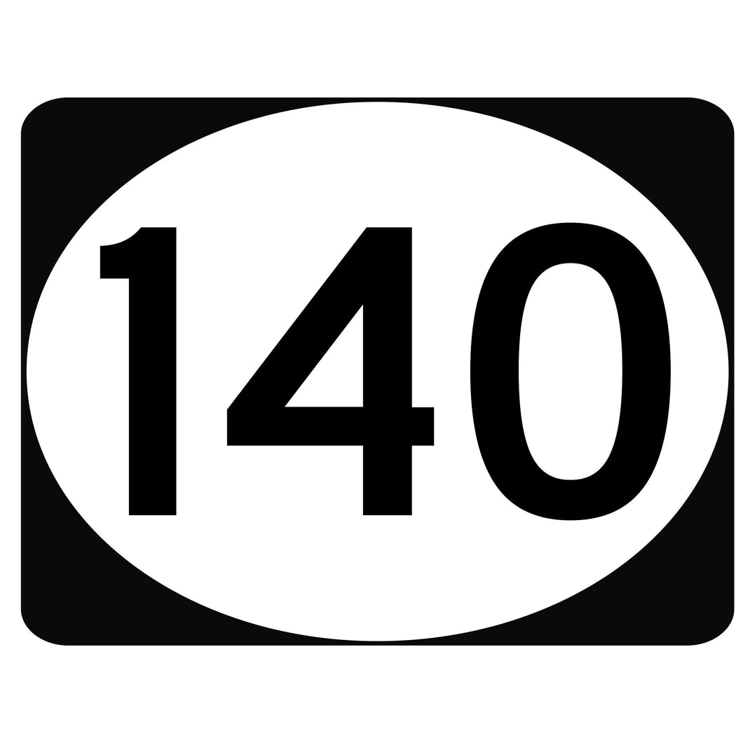 Three Digit Route Marker