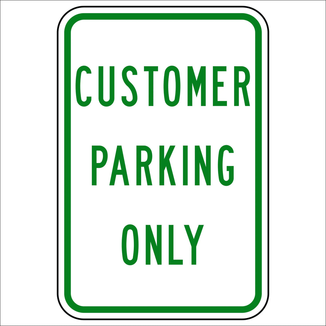 Customer Parking Only