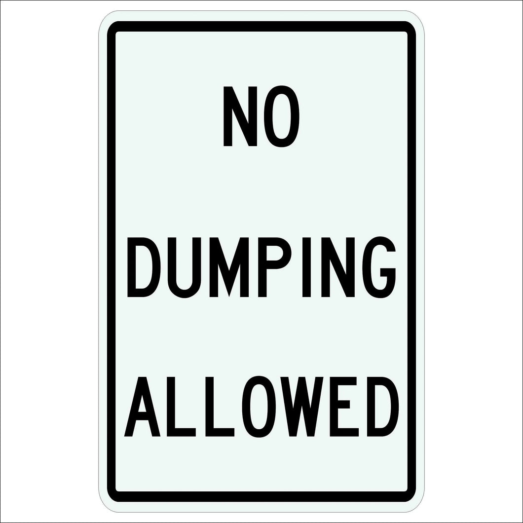 No Dumping Allowed