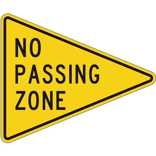 No Passing Zone