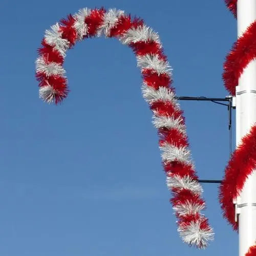 4' Garland Candy Cane