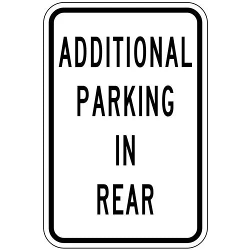 Additional Parking In Rear