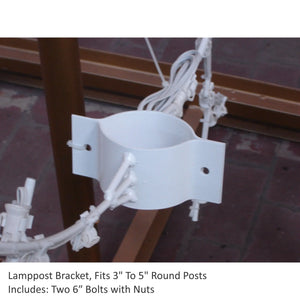 6' Snowflake - Lamp Post Decoration