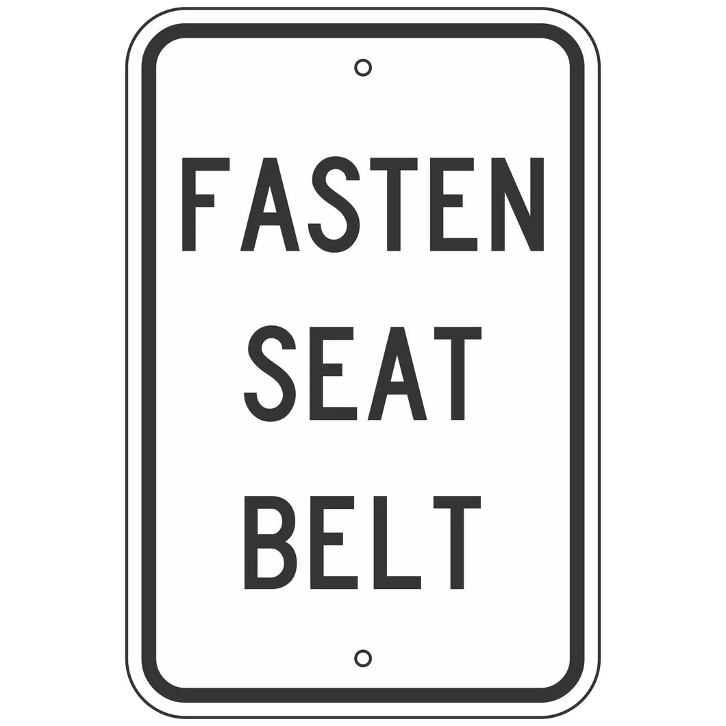 R7412 Fasten Seat Belt Sign