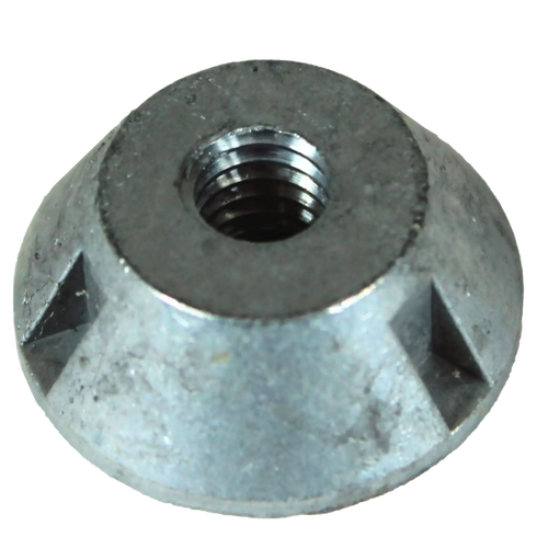 5/16-18 Tri Groove Nut Steel Zinc