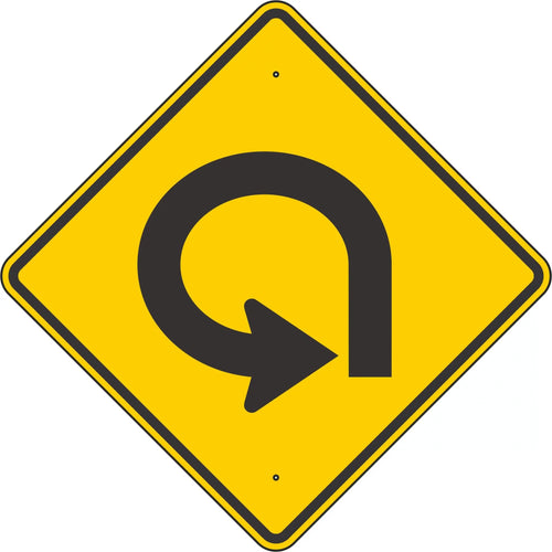 W1-15L 270-Degree Loop Sign 30